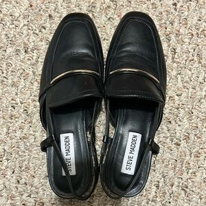 Steve Madden sling back loafers